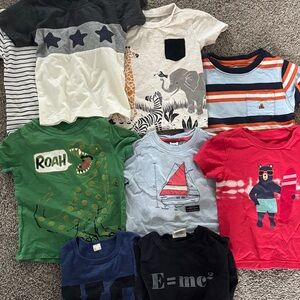 9-pc bundle size 18-24m Kids Casual Graphic Tee Bundle - Multicolor